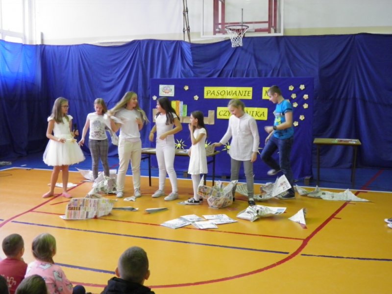 Pasowanie na ucznia klasy I.